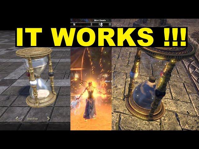 ⏳ESO Hourglass IN ACTION! - Final Events Reward - Elder Scrolls Online