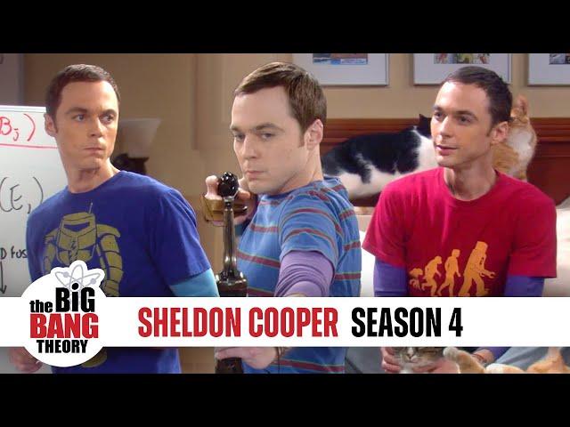 Unforgettable Sheldon Cooper Moments (Season 4) | The Big Bang Theory