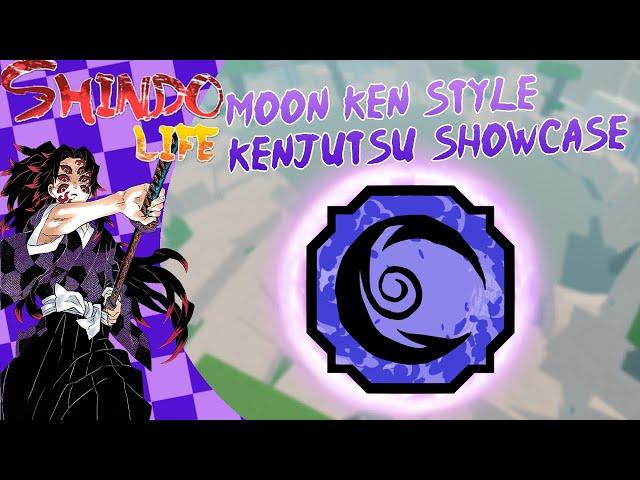 Shindo Life: Moon Ken Style Kenjutsu Showcase!!!! Sword Style Update! [MOON STYLE MIGHT BE THE BEST]