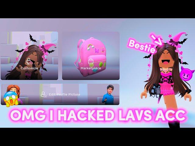 POV: My BESTIE HACKS my ROBLOX account-