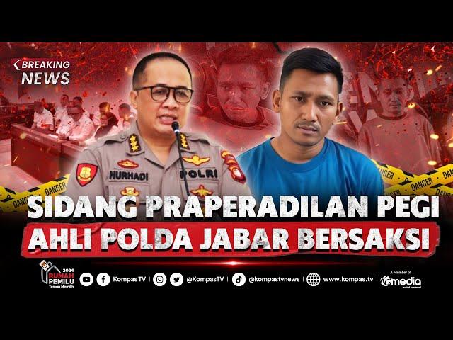 BREAKING NEWS - Sidang Praperadilan Pegi Kasus Vina Cirebon: Ahli Pidana Polda Jabar Bersaksi