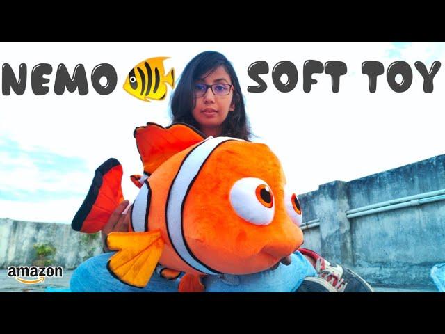 Nemo Fish Soft Toy Unboxing | Fish Stuffed Toy | Best Birthday Gift For Kids | Jyoti Toys Review