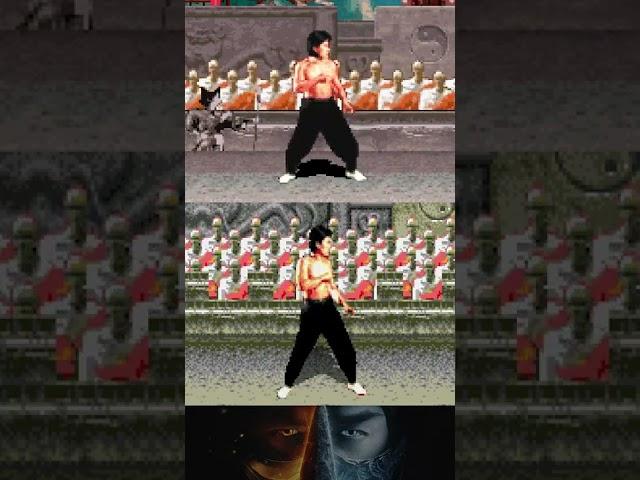 MORTAL KOMBAT SNES vs GENESIS  Sprites Comparison