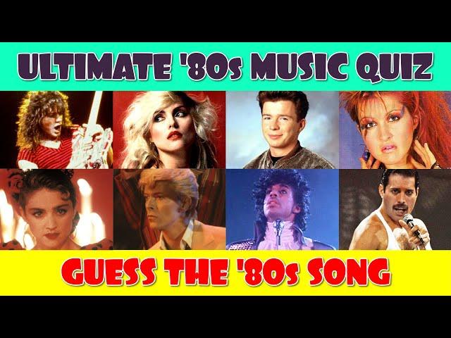 The Ultimate 80s Music Quiz