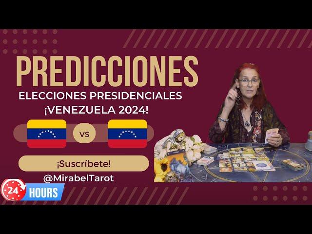 #predicciones ELECCIONES VENEZUELA 2024 #elecciones #venezuela #mirabeltarot #venezuelalibre
