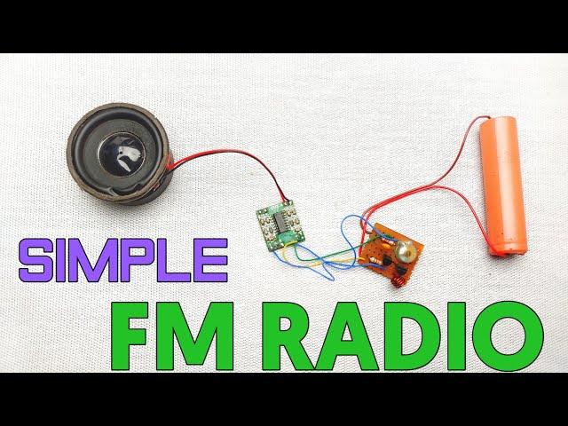 How to make simple transistor FM RADIO | DIY