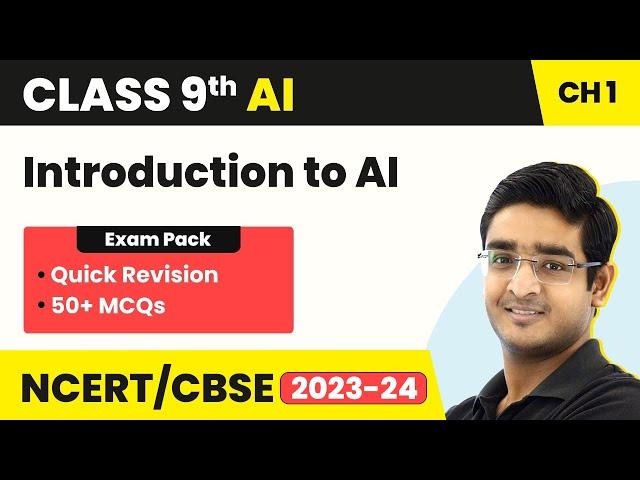 Class 9 Artificial Intelligence MCQ (50+ Solved) | Introduction to AI Class 9 MCQs