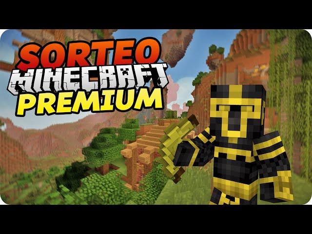 SORTEO CUENTA MINECRAFT PREMIUM | JUEGA CONMIGO!