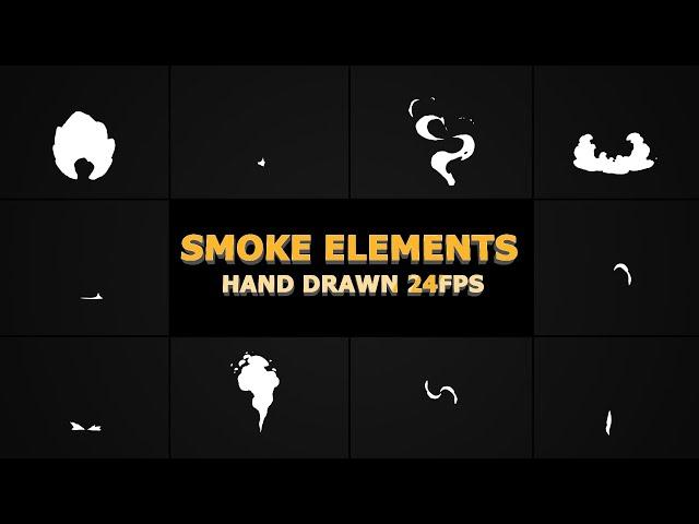 Free Pack Smoke Cartoon Green Screen | 2D Smoke | Comic Smoke Effect Green Screen Free Download |