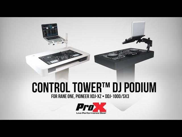 Control Tower DJ Stand w/ Laptop Arm for RANE ONE and PIONEER XDJ-XZ, DDJ-1000/SRT/SX3