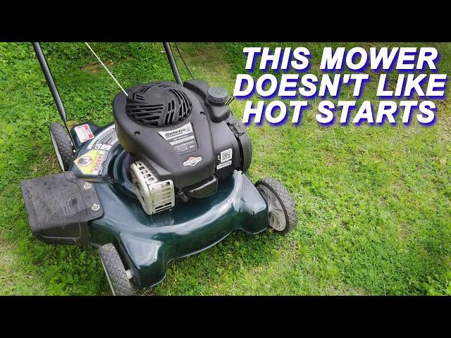 Fixing A Mower That's Tough To Start When Hot