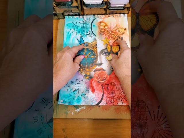 #pageartjournal #artjournal #scrapbooking #mixedmedia