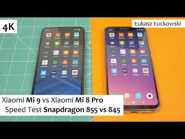 Xiaomi Mi 9 vs Xiaomi Mi 8 Pro  | Speed Test |  Snapdragon 855 vs Snapdragon 845