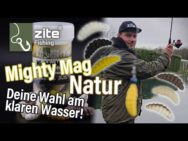 Truttenquote maximieren bei klarem Wasser & Sonne mit Mighty Mag Naturmix Ultra Light Angeln