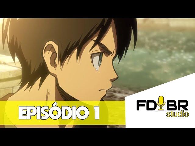 Shingeki no Kyojin Dublado EP.01 Completo HD 1ª Temporada | FandubbingBR