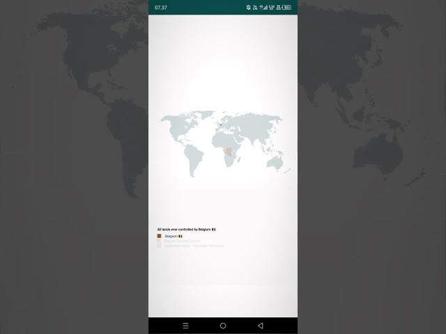 All lands ever controlled by Belgium  #belgium #belgian #mapping #countries #mapper #map #mapchart