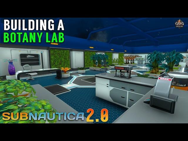 Building the Ultimate Botany Lab in Subnautica 2.0 Hardcore