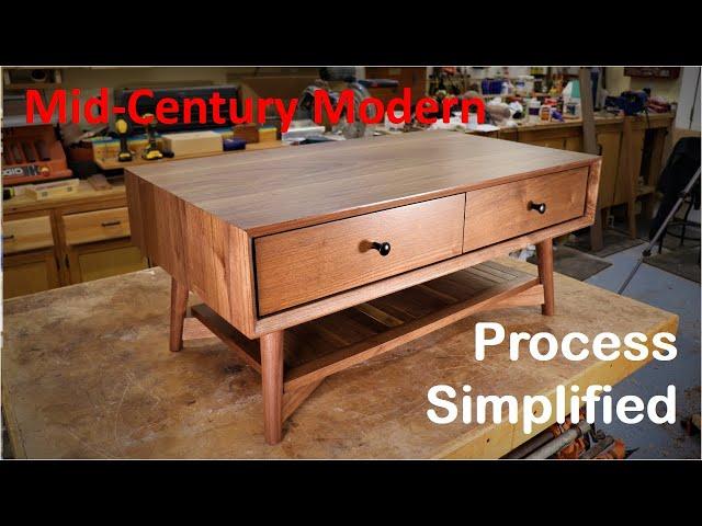 Mid-century Modern Coffee Table DIY Build