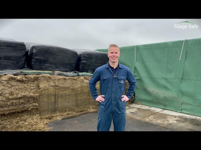 Sybren Nauta uit Itens over het Silage Safe afdeksysteem