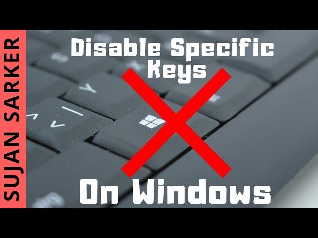 How to Disable Specific Keys or Hotkeys | How to Enable Function Keys in Windows 10