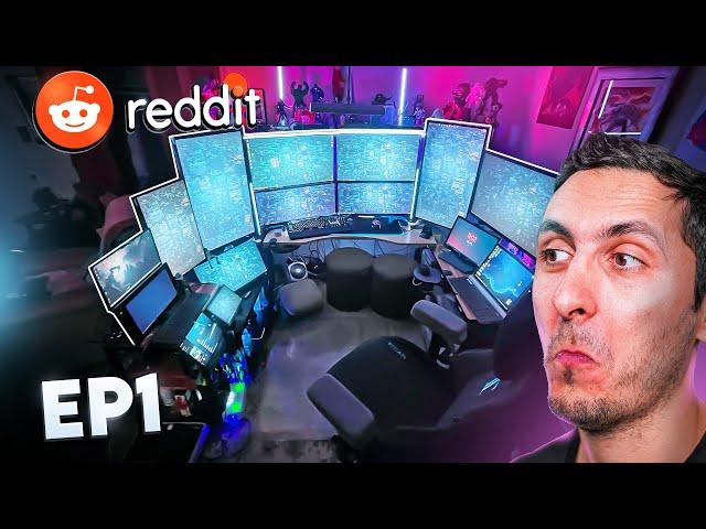 Reacting to the All-Time Best Gaming Setups from Reddit - Episode 1