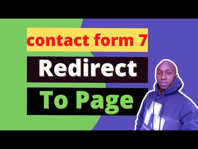 WordPress Contact 7 form redirect to Page or URL After submission tutorial.