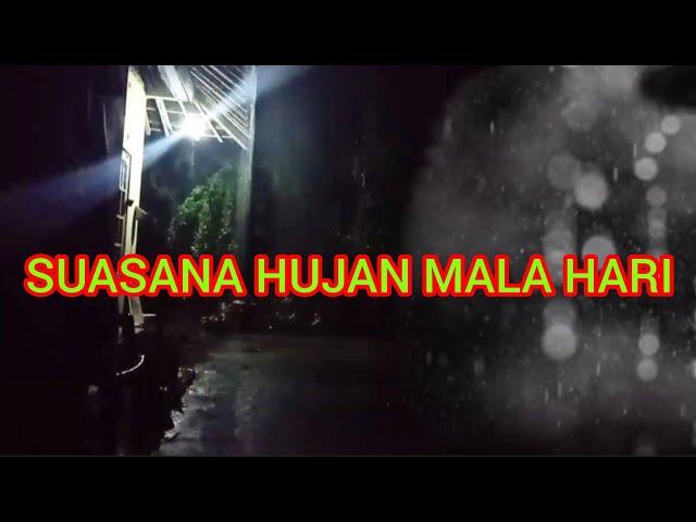 BANG-DHIM sedang live sekarang! suasana hujan deras malam hari,