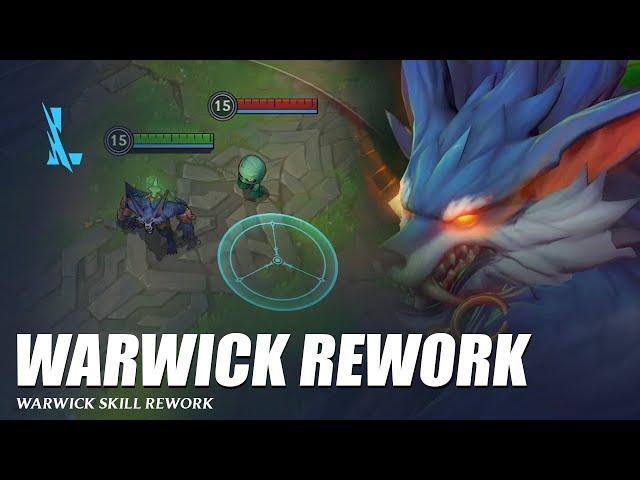 Warwick Skill Rework - Wild Rift