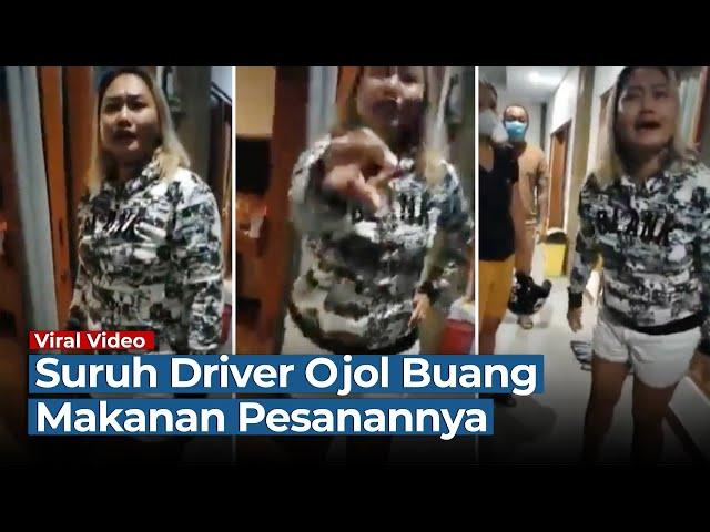 Viral Pelanggan Suruh Driver Ojol Buang Makanan yang Dipesannya