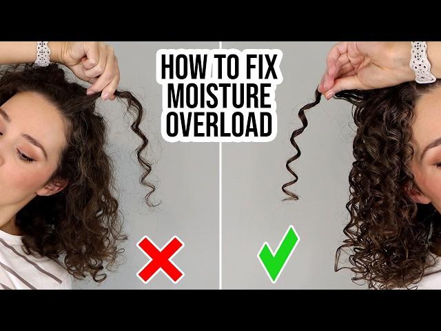 6 Signs of Moisture OVERLOAD in Curly Hair + How to FIX IT | Curlsmith