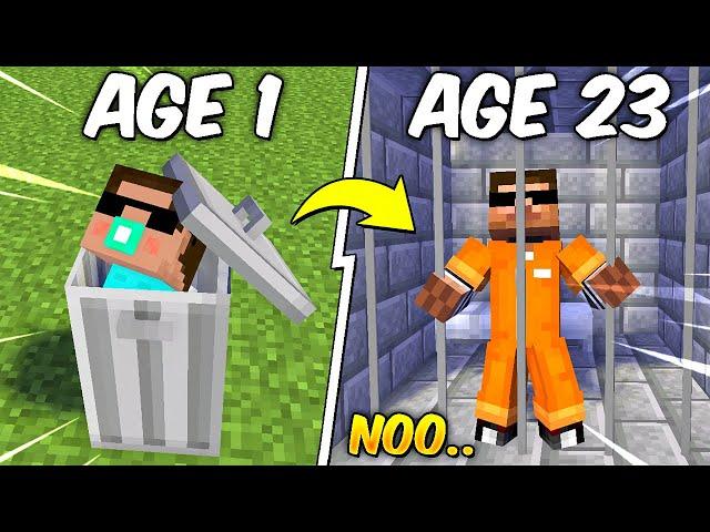 BIRTH TO DEATH AS PROBOIZ IN MINECRAFT