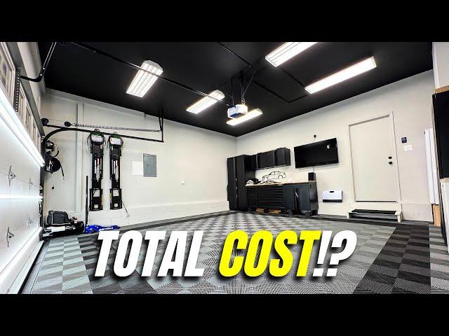 Building My 20x20 Dream Garage!! Part 12 - FINISHED Tour + HOW MUCH DID IT COST?!