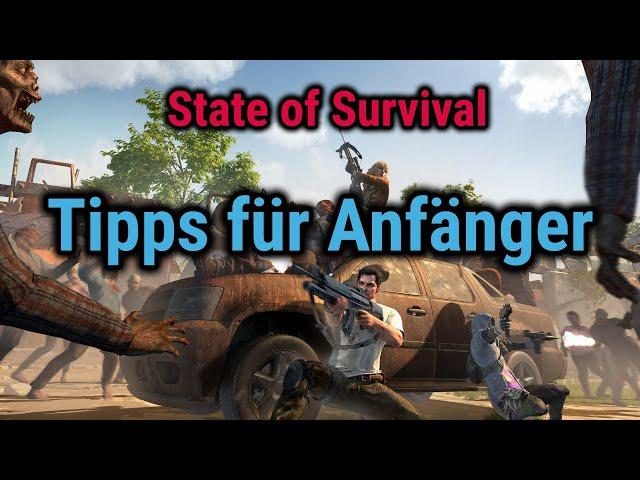 State of Survival - Basics: Tipps und Tricks für Anfänger 2023 [deutsch|german]