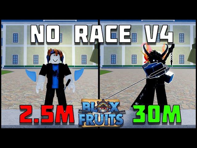 Is it Possible to Reach 30M Bounty Without RACE V4? | Blox Fruits Bounty Hunting