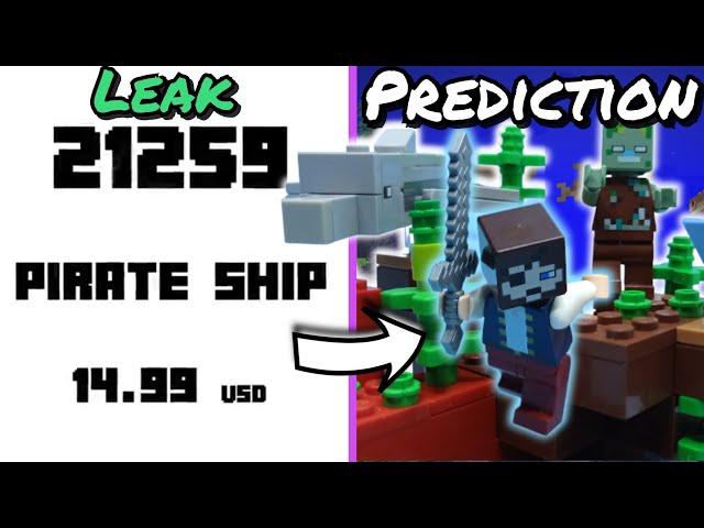 Trying to PREDICT What the NEW UPCOMING LEGO Minecraft SUMMER 2024 Sets Look Like...