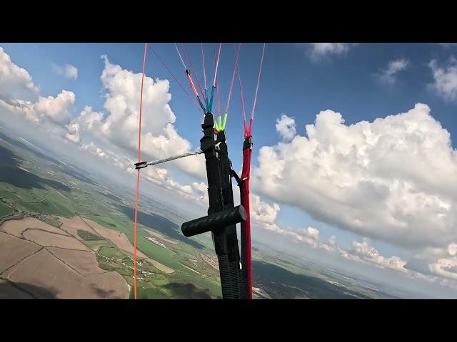 Climbing out of Sharpenhoe on my Gin Explorer 2