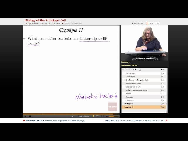 “Biology of the Prototype Cell” | Microbiology with Educator.com