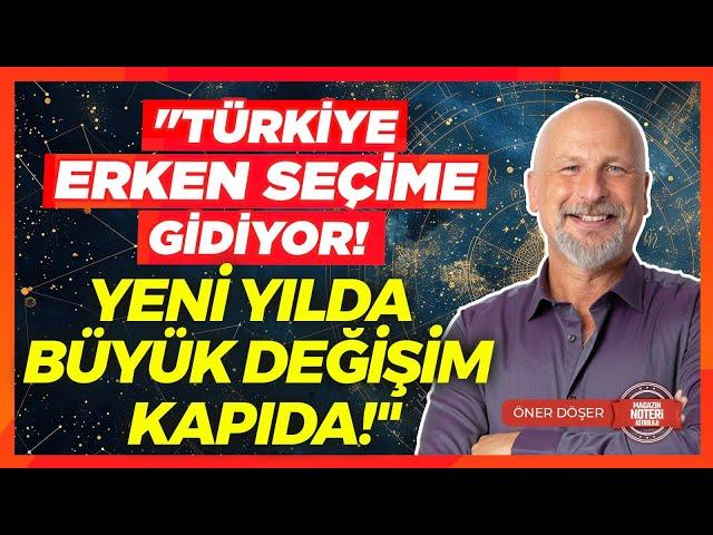 Astrolojinin Ekonomiye Bakışı! 2025 Yeni Liderle mi Geliyor? | Magazin Noteri & Öner Döşer