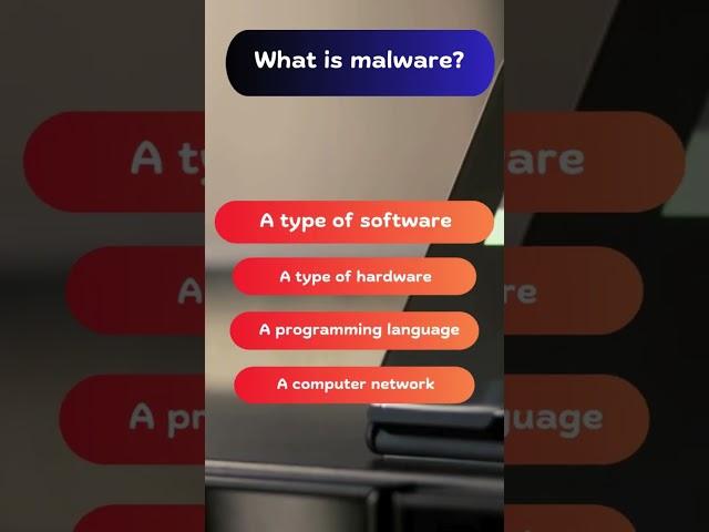  What is Malware? #computerbasics