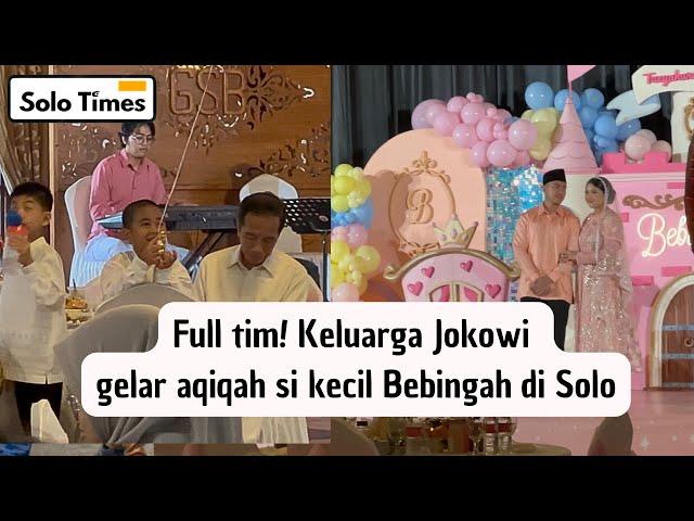 Serba Pink! Kaesang & Erina Gelar Aqiqah si kecil Bebingah di Solo..