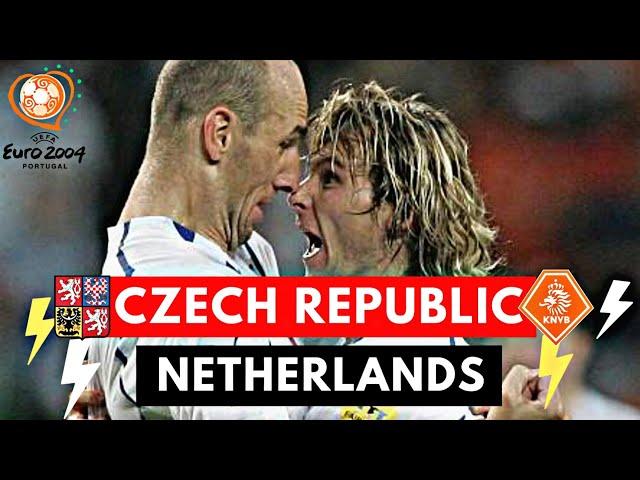 Netherlands vs Czech Republic 2-3 All Goals & highlights ( UEFA Euro 2004 )