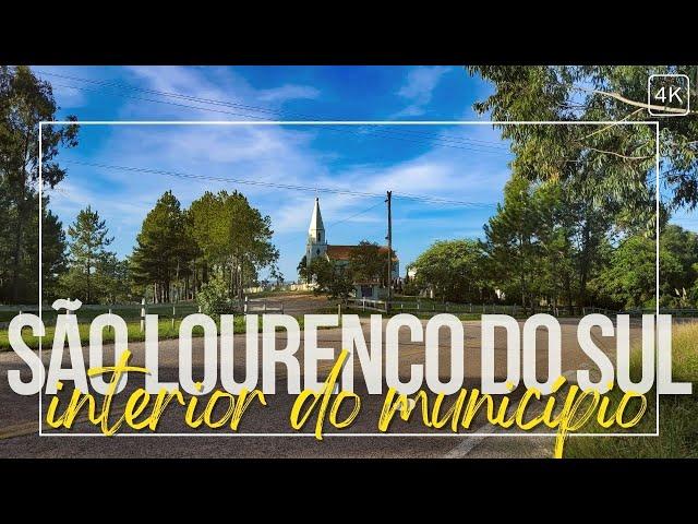 SÃO LOURENÇO DO SUL | RS: Descobrindo localidades do interior do município