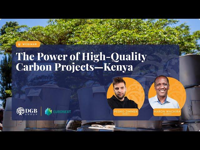 Webinar: The Power of High-Quality Carbon Projects—Kenya