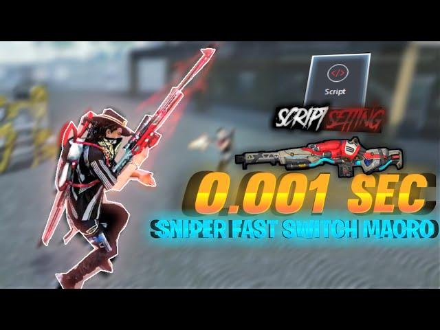 HOW TO SETUP SNIPER FAST SWITCH MACRO || USE DOUBLE SNIPER LIKE B2K AND IN PC || AFTER QUOTA PROTEST