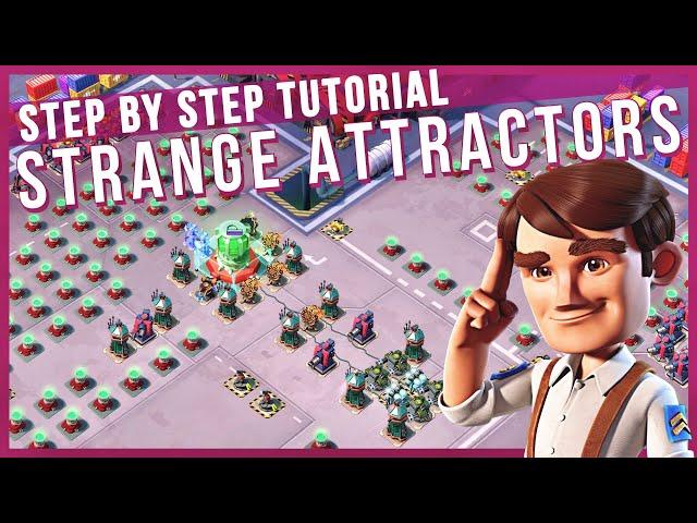 STRANGE ATTRACTORS - step by step TUTORIAL  how to SOLO // BOOM BEACH operation gameplay/strategy