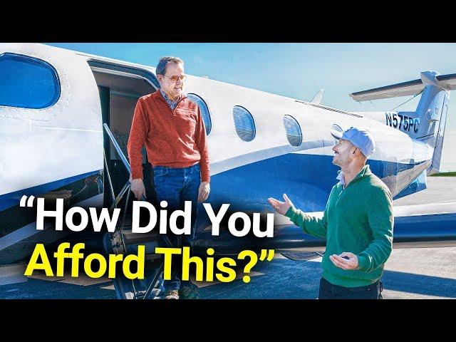Asking Private Jet Billionaires How They Got Rich