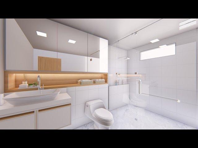 SPEED BUILD 07 -  BATHROOM (SKETCHUP + LUMION 8 PRO RENDER)