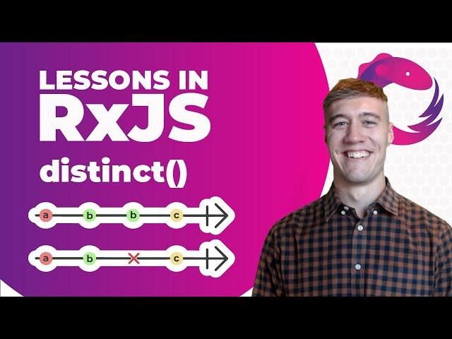 RxJS distinct() - Filter Out Repeat Data