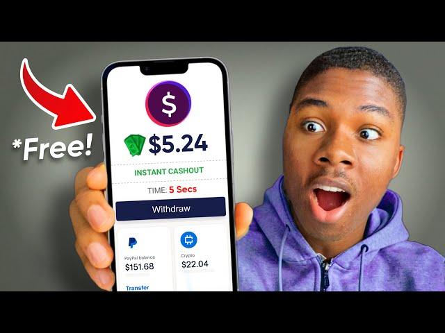 Withdraw $5.00 In 5 Seconds From FREE App!  (Apps That Pay You Real Money 2024)