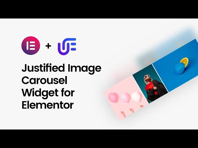 Justified Image Carousel Widget for Elementor